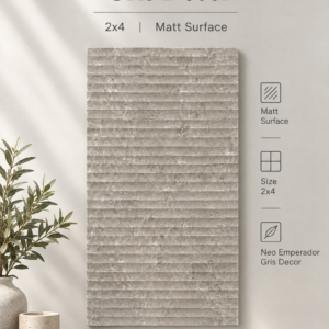 eo Emperador Gris Decor – 2x4 Matt Surface
