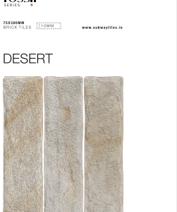 Desert Subway Tiles-75X300mm Brick Collection