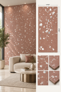 Terratile Rossa – 2×4 Feet Floor Tiles – Rustic Matt