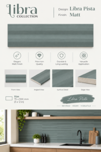Fluted Tiles Libra Pista-75X300