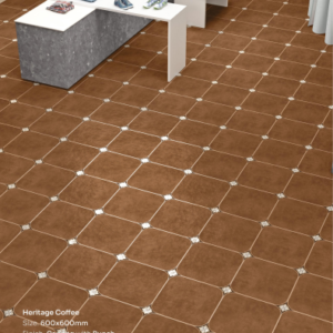 Moroccan Tiles 2×2 Heritage Coffee Carving with Punch