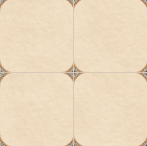 Moroccan Tiles 2×2 Heritage Crema Carving