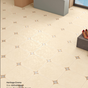 Moroccan Tiles 2×2 Heritage Crema Carving
