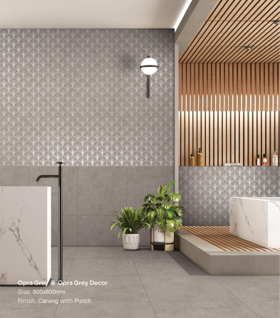 Moroccan Tiles 2×2 Opra Grey