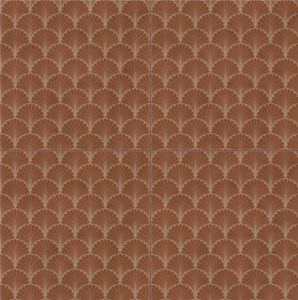 Moroccan Tiles 2×2 Opra Rosso