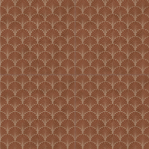 Moroccan Tiles 2×2 Opra Rosso