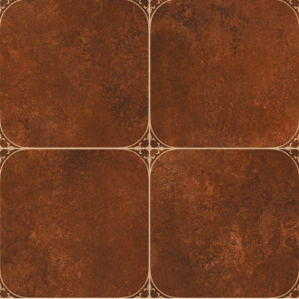 Moroccan Tiles Helix Rust