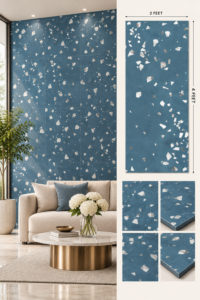 Terratile Viola – 2×4 Feet Floor Tiles | Rustic Matt