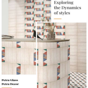 Subway Tiles 75x300mm Petra Glass Glossy